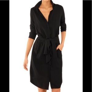 NWT Gretchen Scott blouson black dress